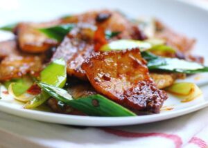 Twice-cooked pork