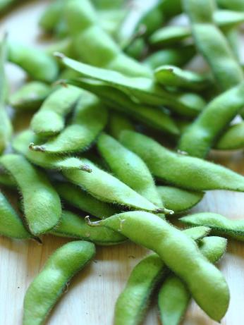 Fresh green soybeans are a real treat in late summer and early fall when they're in season.