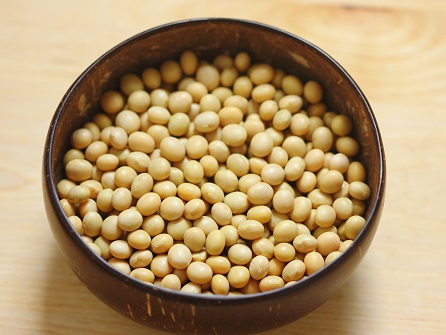 Dried soybeans are rich in dietary protein and fiber, and can be cooked very much the same way as other dried beans or lentils.
