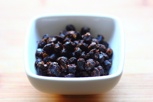 Fermented black soybeans or douchi (豆豉) in Mandarin