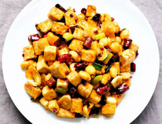 This Gong Bao tofu recipe stays true to the original chicken dish. Here, tofu serves as a neutral canvas to put the layers of exciting flavor and texture on full display.